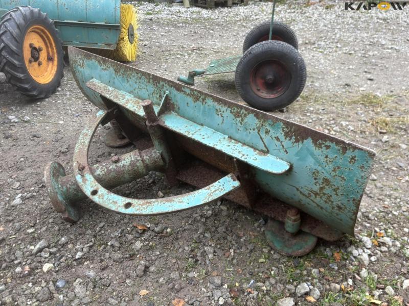 JRUS tool carrier with broom, scraper and sulky 53