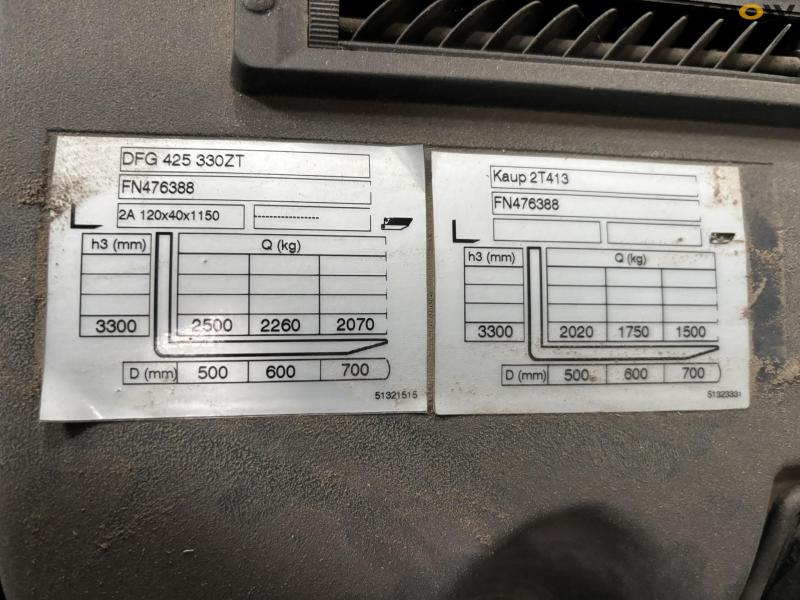 Jungheinrich 425 330ZT forklift diesel 53