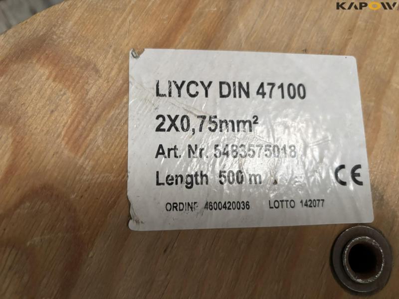 Cable drums with cable 6 pcs. 9