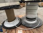 Cable drums with cable 6 pcs. 6