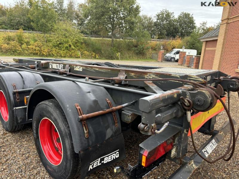 Trailer with multilift hooklift 27