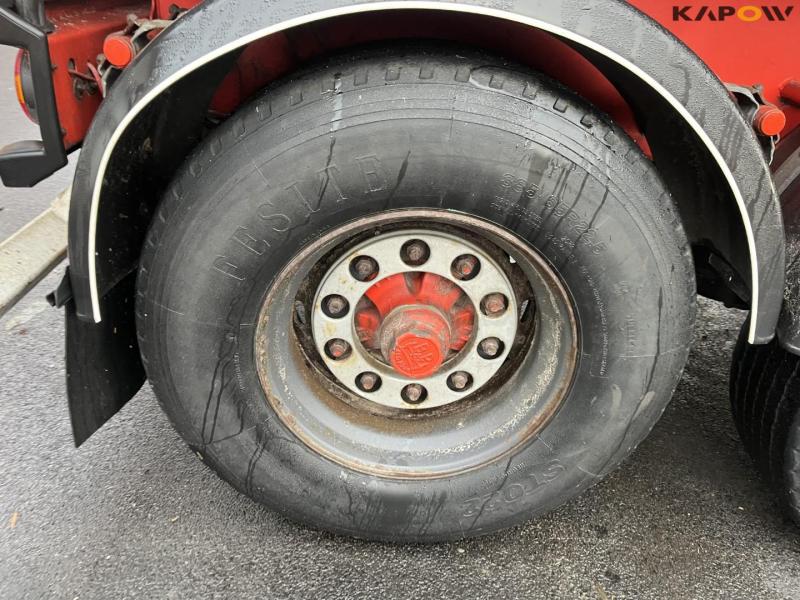 Kel-Berg tipper trailer with tarpaulin 16