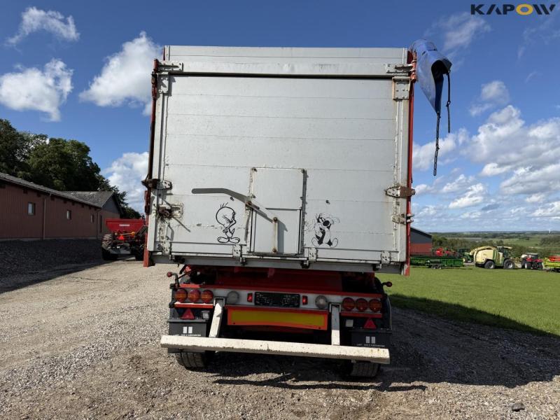 Kel-Berg tipper trailer with tarpaulin 5
