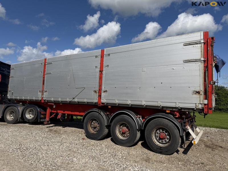 Kel-Berg tipper trailer with tarpaulin 6