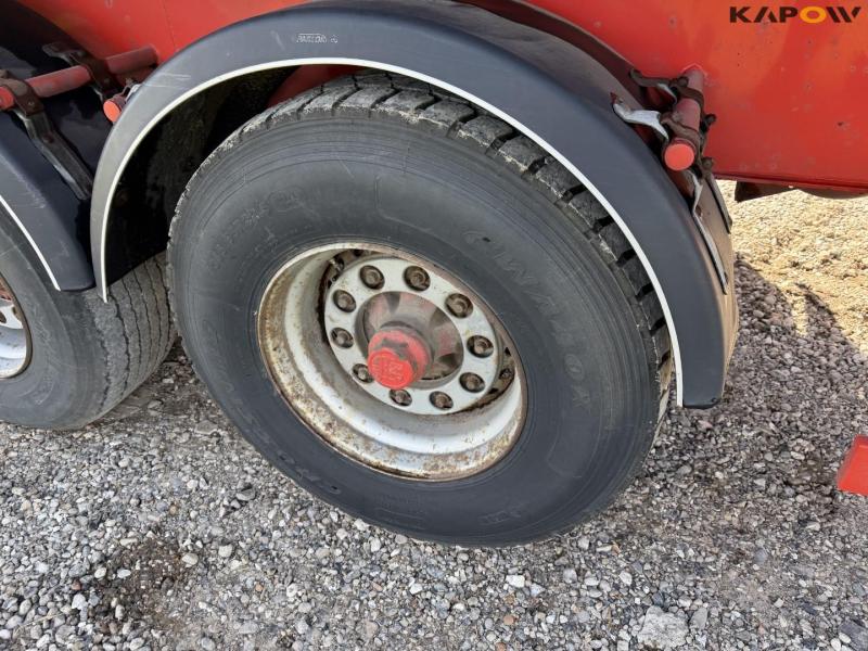 Kel-Berg tipper trailer with tarpaulin 27