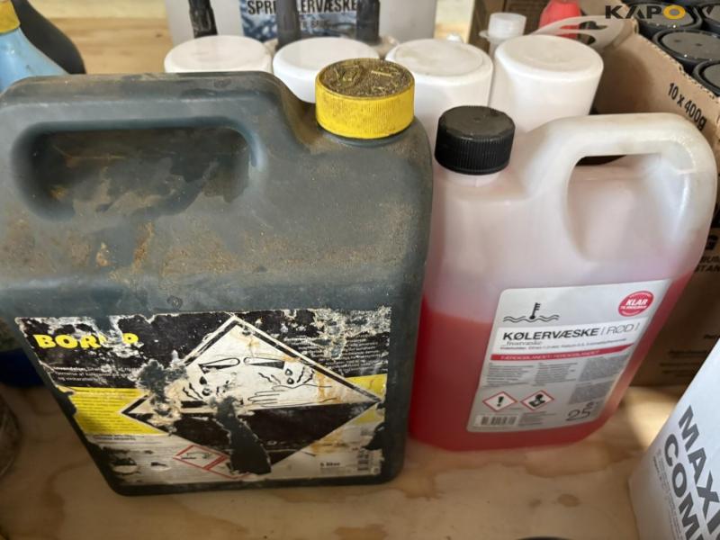 Chemicals and petrol cans 15