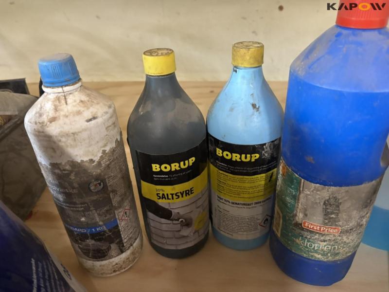 Chemicals and petrol cans 20