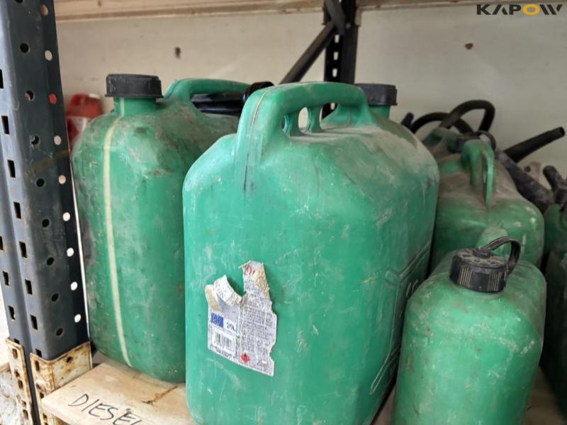 Chemicals and petrol cans 33
