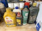Chemicals and petrol cans 18