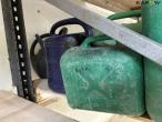 Chemicals and petrol cans 38