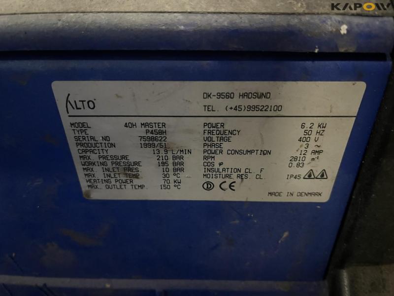 Kew/Alto 40H master hot water cleaner 13