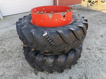 Kleber 460/85-R38 twin wheels
