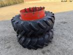 Kleber 460/85-R38 twin wheels 4