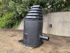Plastic sewer manhole 1