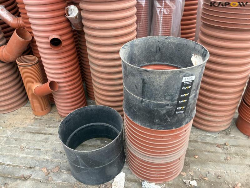 Sewer pipes, bends, sleeves and manholes 21