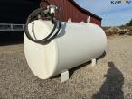 KN Beholderfabrik 2500 liter fuel tank with pump 1