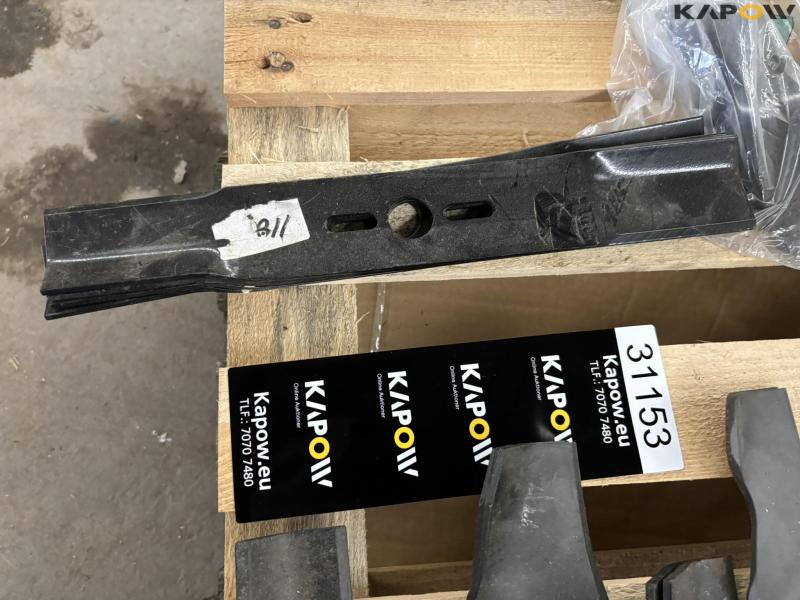 Blades and filters for garden machinery 8