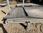 Gground protection mats 9 pcs. + holder 9