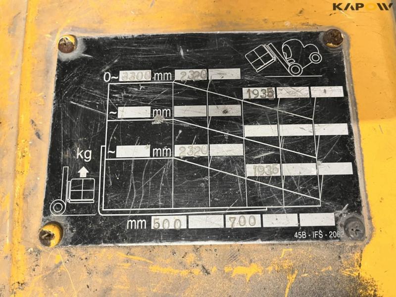 Komatsu FD25T-14 forklift 21