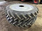 Complete wheel 340/85-R48 4