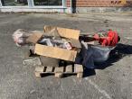 Complete new wagon axle - new 2