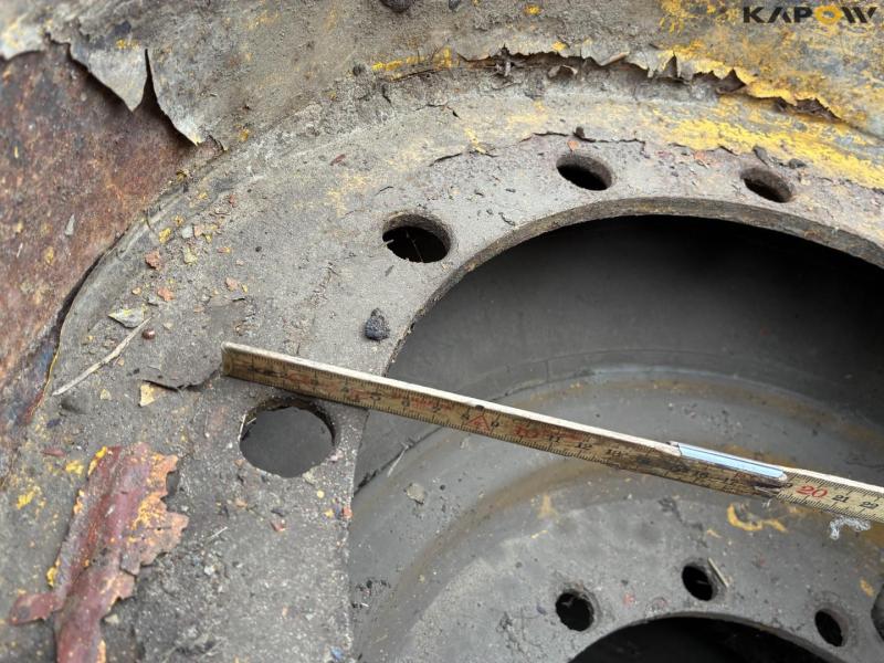 Complete wheel for wheel loader 7