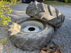 Complete wheels 380/85-R28 4