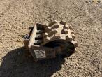Compaction wheel with Hydrema hitch 4