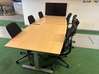 Conference table with 6 chairs and... 