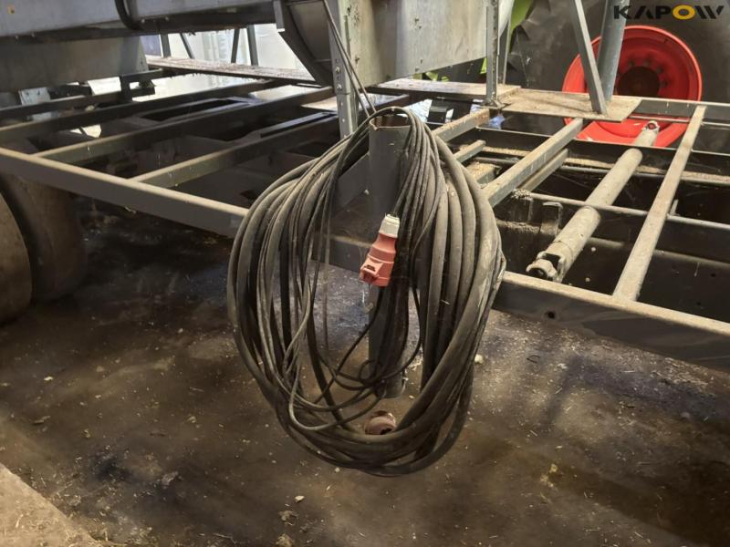 Kongskilde KDC 400 grain cleaner on Wagon 8