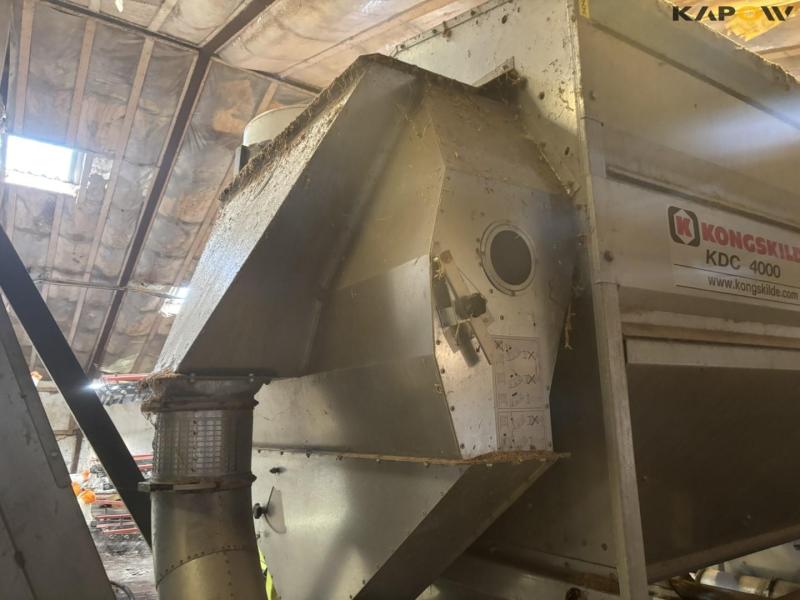 Kongskilde KDC 400 grain cleaner on Wagon 24
