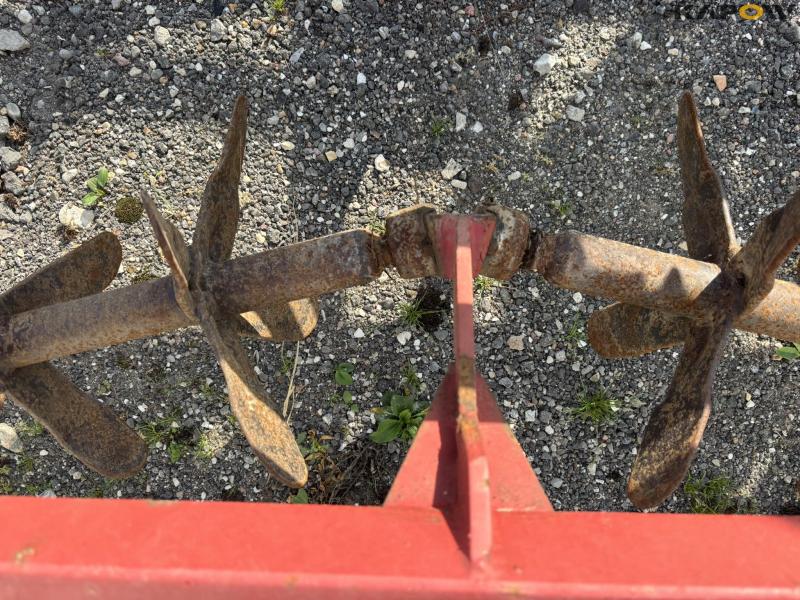 Kongskilde Vibroflex 17 TDS. with spades roller after harrow 36