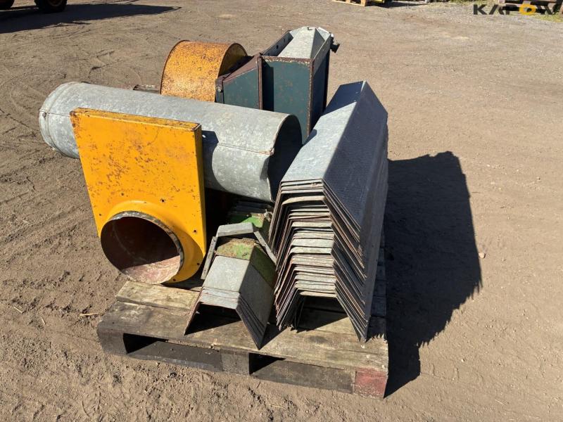 Grain blower with kailofaire and channels 4