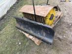 Broom and snowplow for Stiga 13