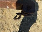 Crane arm and planer for Quick hitch 19