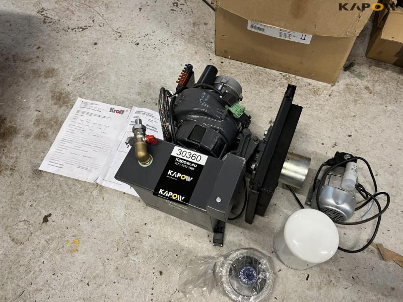 Kroll waste oil burner - new 3