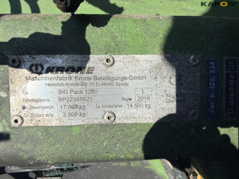 Krone Big Pack 1290 Big Ball Presses 72