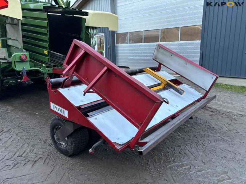 Krone Big Pack 4X4 baler with bale trailer 70