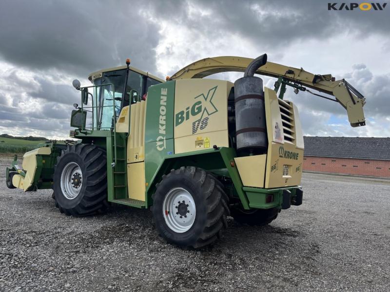 Krone Big X forager with pickup and 12 row corn header 7