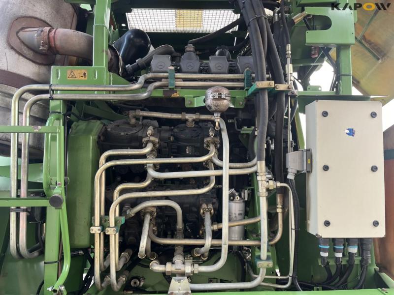 Krone Big X forager with pickup and 12 row corn header 38