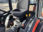 Kubota B2410 compact tractor with sweeper and salt spreader 30