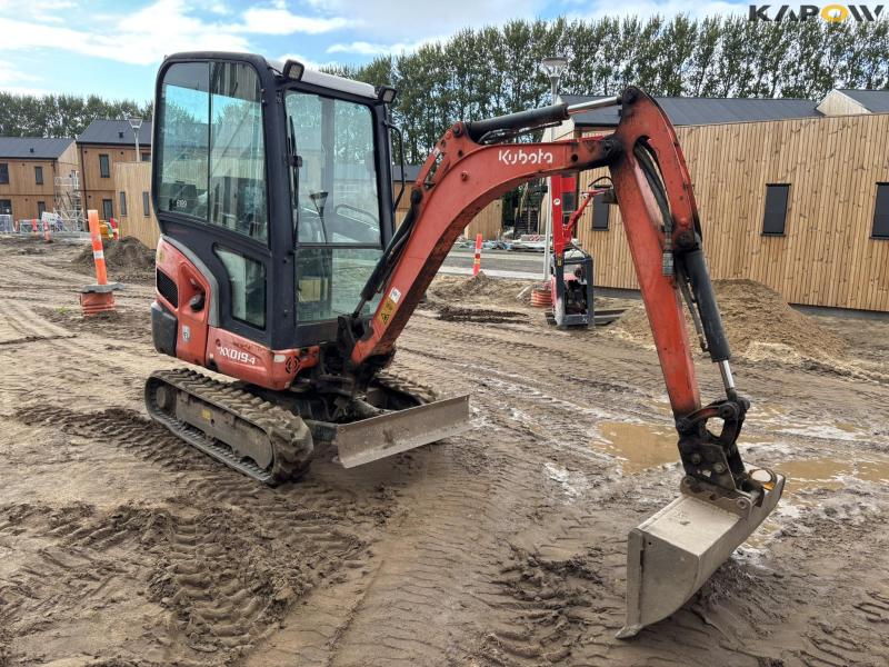 Kubota KX019-4 mini excavator 3