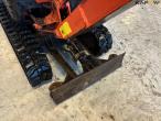 Kubota mini excavator with 4 buckets 23