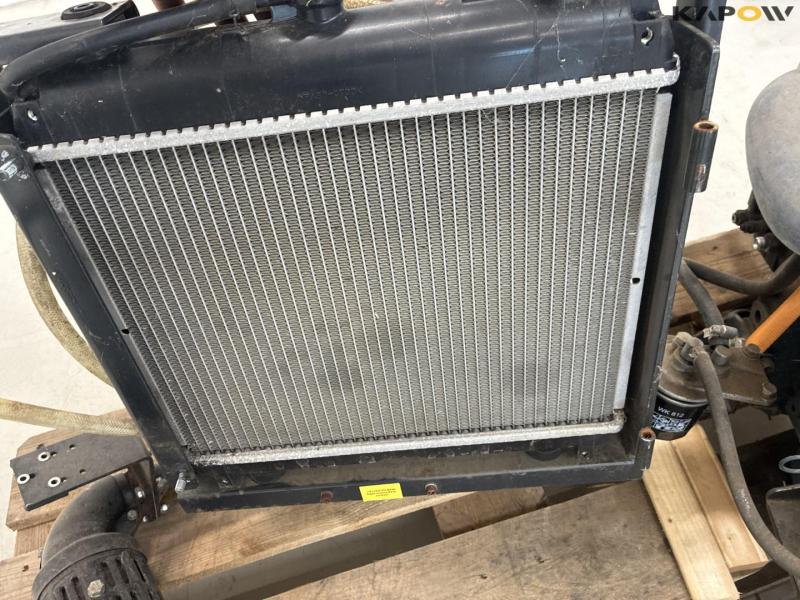 Kubota engine with cooler and hydraulic pump 29
