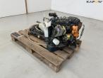 Kubota engine with cooler and hydraulic pump 1