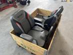 Kubota seats with armrests 2 pieces - new 5