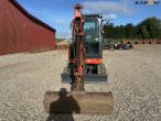 Kubota U27-4 mini excavator with grader bucket 2