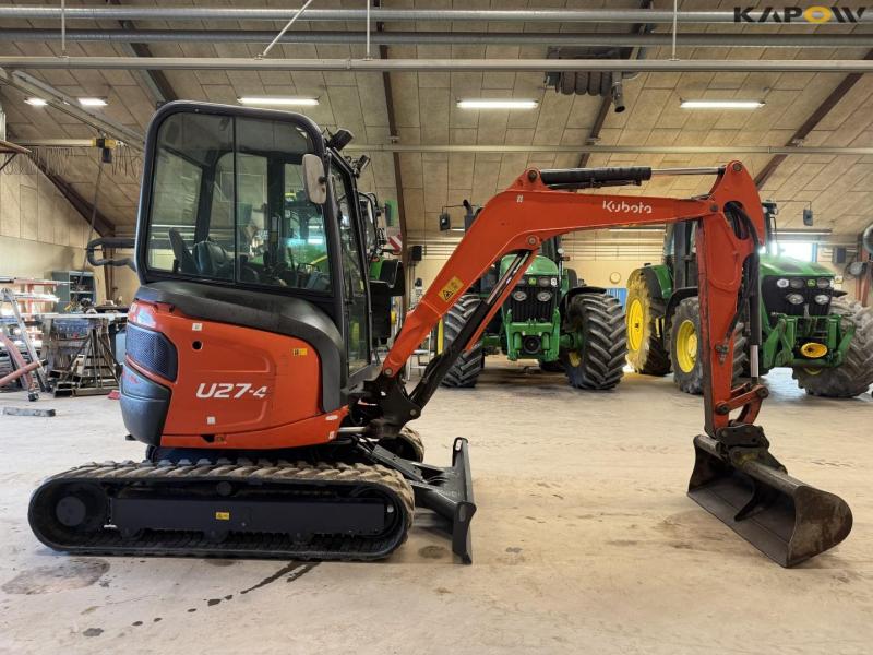 Kubota U27-4 mini excavator 4