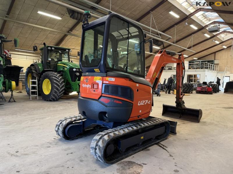 Kubota U27-4 mini excavator 5