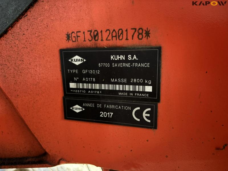 Kuhn GF 13012 DigiDrive tedder 16